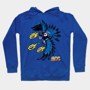 Birdie_V4_AppB Blue bird Hoodie